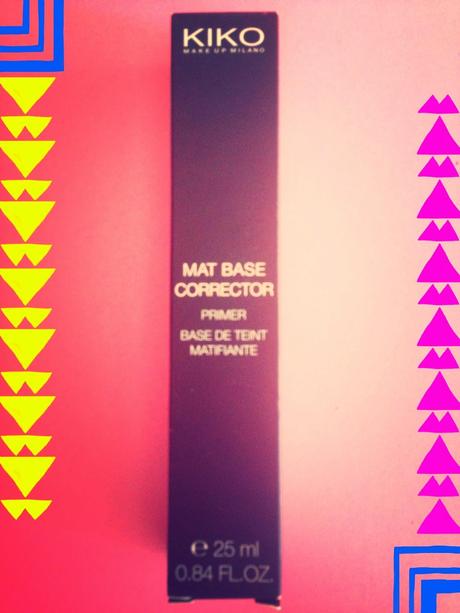 Matt Base Corrector De Kiko Cosmetics