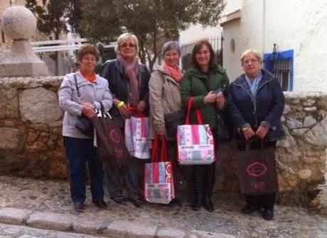 Con amigas en Sitges