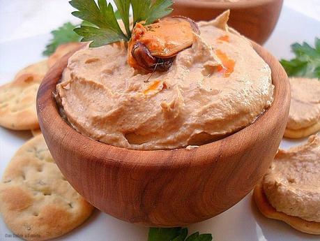 Paté picante de mejillones