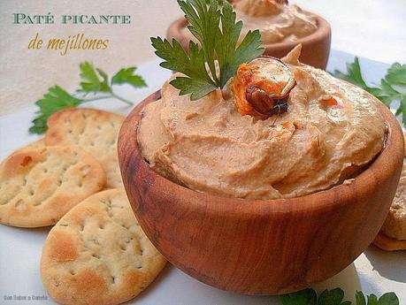Paté picante de mejillones