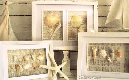 Manualidades con caracolas