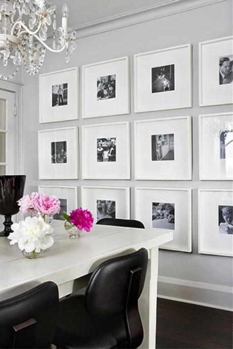 Ideas para una Galería de fotos en Casa