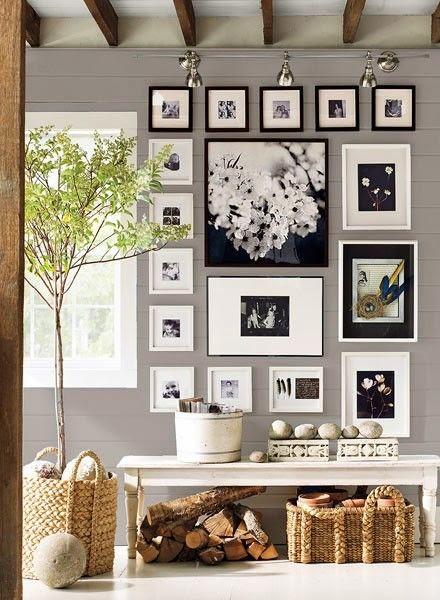 Ideas para una Galería de fotos en Casa