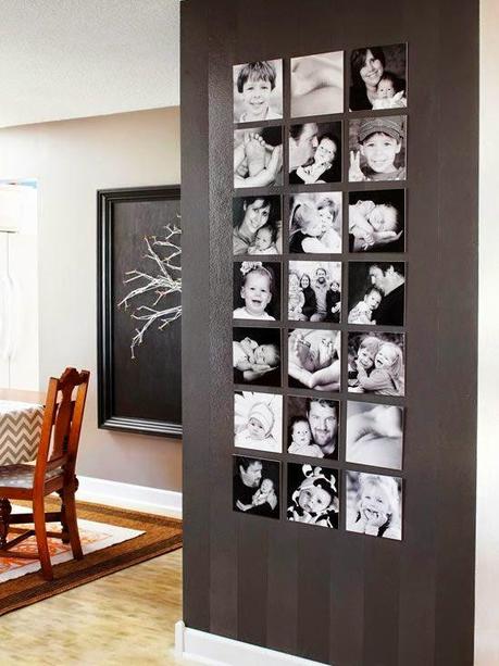 Ideas para una Galería de fotos en Casa