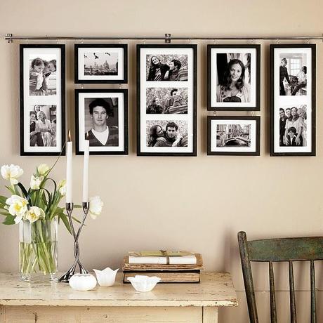 Ideas para una Galería de fotos en Casa