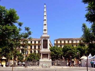 Plaza de La Merced Malaga, España