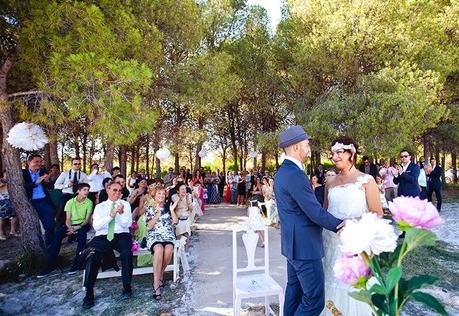 La boda vintage de Belén y David