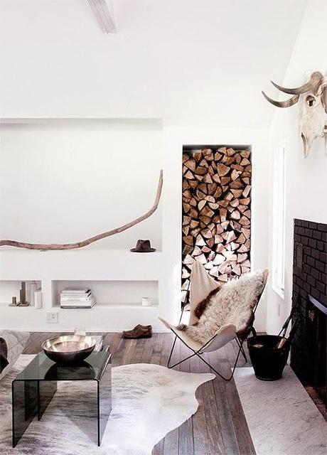 UNA CASA DE CAMPO CON LA SOBRIEDAD DE LOS COLORES NEUTROS