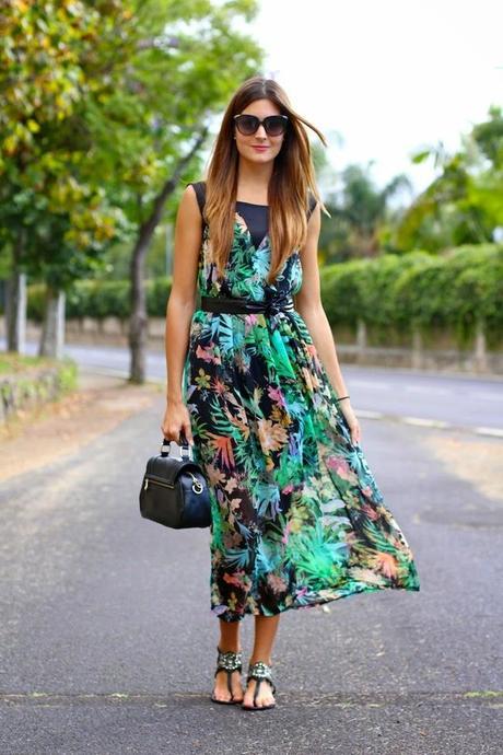 Tropical dress