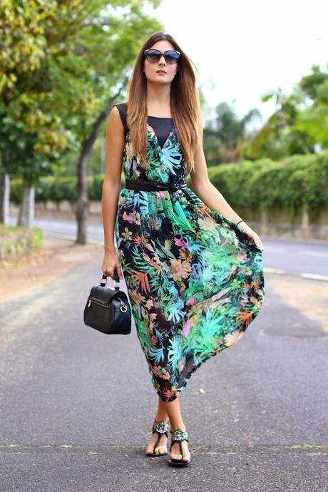 Tropical dress