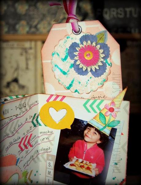 Mini Daybook para Arte Scrap