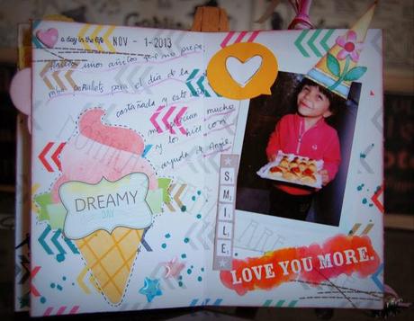 Mini Daybook para Arte Scrap