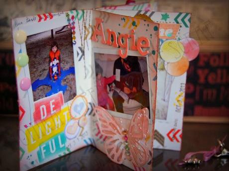 Mini Daybook para Arte Scrap