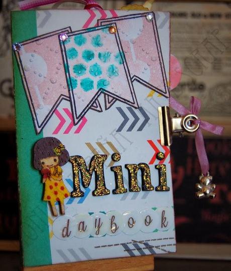 Mini Daybook para Arte Scrap