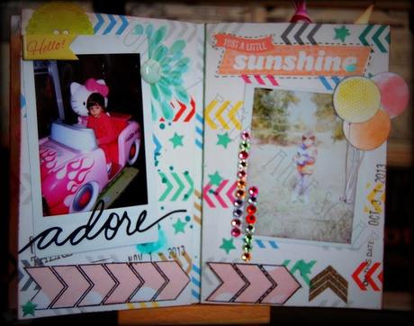 Mini Daybook para Arte Scrap