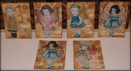 ATC´s Children Vintage