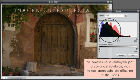 CEFP: El histograma de una imagen y los ajustes en Pixlr Editor