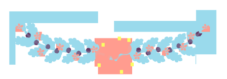 Freebies: Clip arts de flores y plantillas para hacer moodboards para descargar
