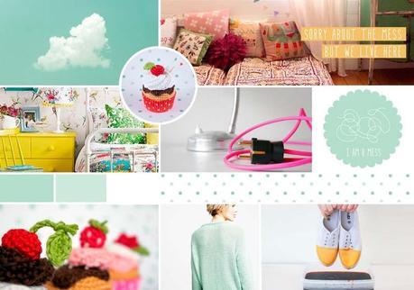 Moodboard I am a Mess Colaboraciones: la Mega Colección Chachi de Moodboards