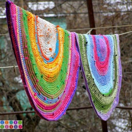 2164.- Decoración Crochet: Alfombras de crochet