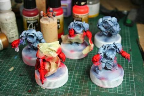 5 exterminadores de los Lobos Espaciales de la caja de Stormclaw