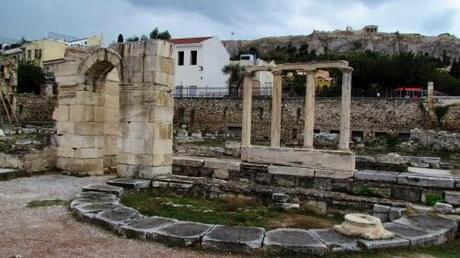 Ágora romana de Atenas. Grecia