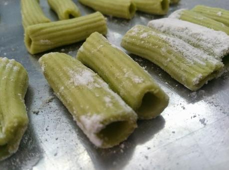 Pasta fresca de Verduras y chocolate