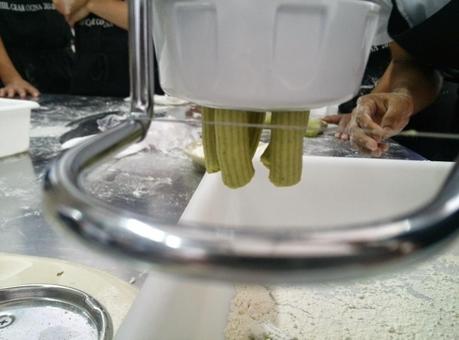 Pasta fresca de Verduras y chocolate