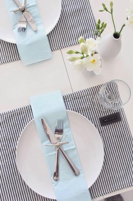 Decorar una mesa de verano + DIY