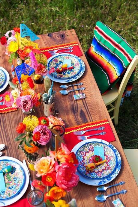 Decorar una mesa de verano + DIY