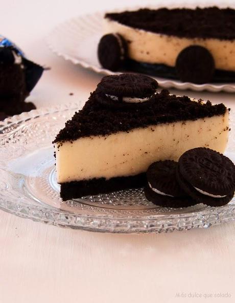 Cheesecake de Oreo {Sin Horno}