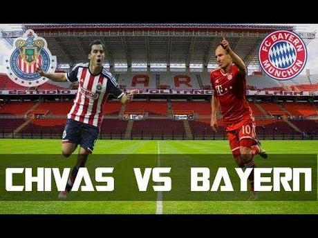 Seguir en vivo Chivas Guadalajara vs Bayern Munich 31 julio 2014 amistoso