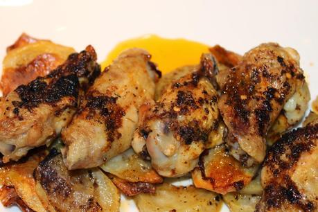 Alitas de pollo con chimichurri