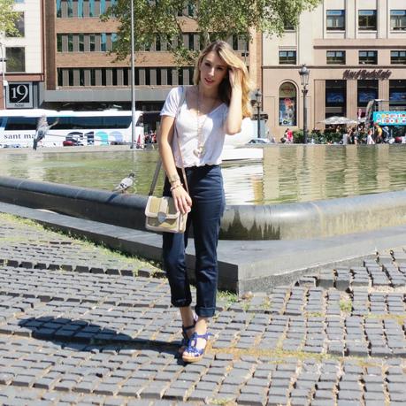 Blue marine +  Pantalones chinos