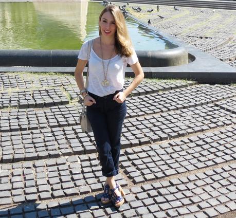 Blue marine +  Pantalones chinos