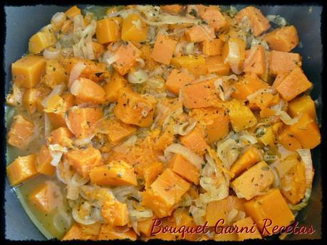 Sopa crema de calabaza y avena (sin crema ni queso)