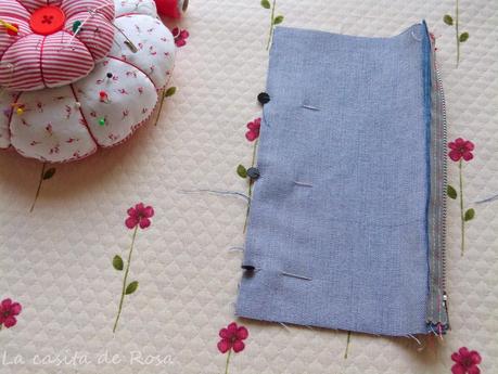 Para la clase.(tutorial del neceser pequeño.)