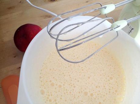 tartas de frutas Tarta de nectarinas sin gluten tarta de nectarinas tarta bocabajo tatin upside down recetas delikatissen postres rápidos postres fáciles postres aptos para celiacos 