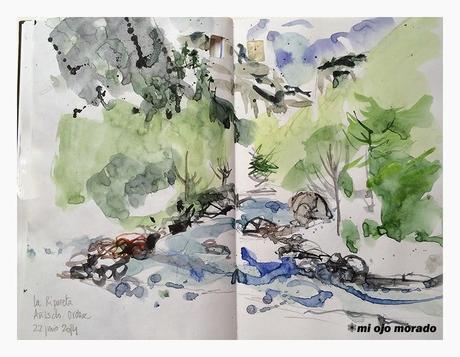 Con los cuadernos por Ordesa Con los cuadernos por Ordesa