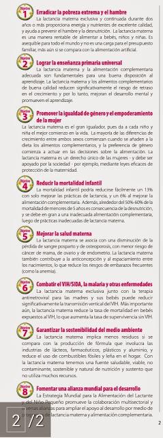 DÍA MUNDIAL DE LA LACTANCIA MATERNA.  UN TRIUNFO PARA TODA LA VIDA