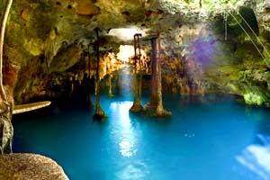 cenotes de la península del yucatan
