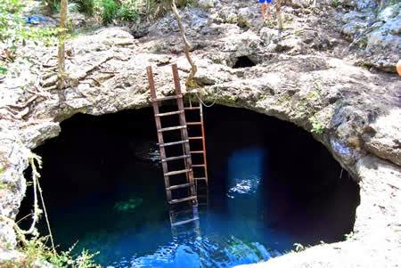 cenotes de la península del yucatan