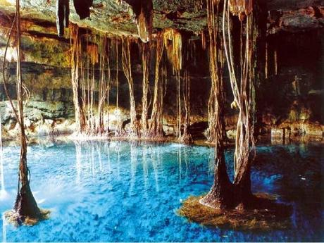 cenotes de la península del yucatan