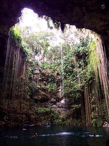 cenotes de la península del yucatan