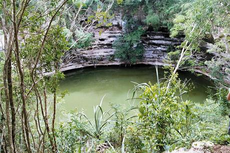 cenotes de la península del yucatan