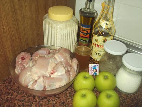POLLO CON MANZANAS GOLDEN