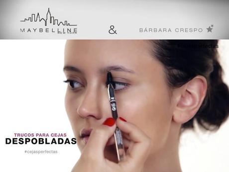 maybelline ny barbara crespo eyebrow design tips youtube video fashion blogger blog de moda brow drama cejas despobladas