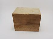 Portavelas taco madera