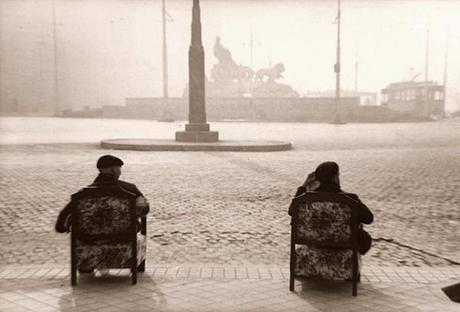 Mirando a la Cibeles, 1944, Madrid 