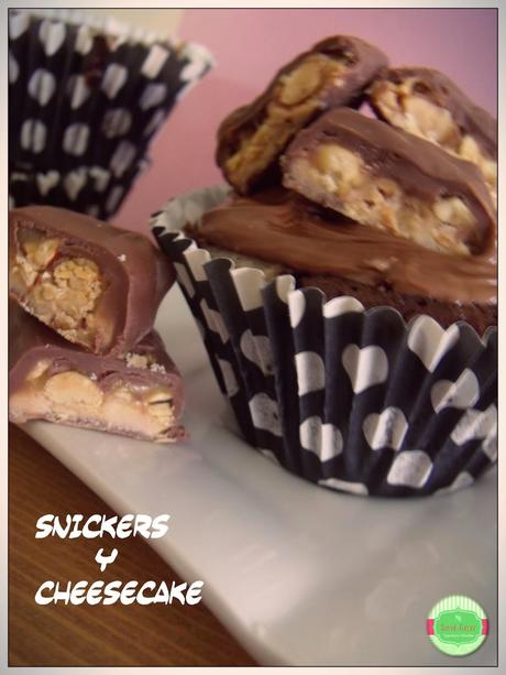 Cupcakes Snickers y Cheesecake